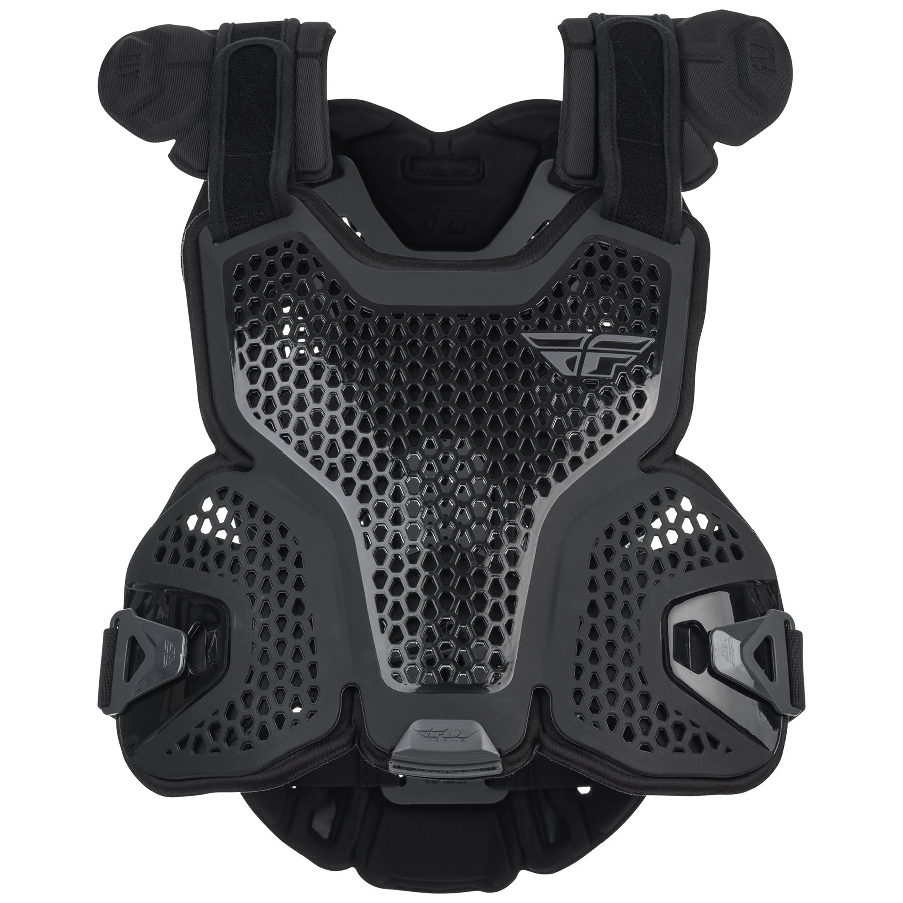 Fly Racing 2025 Motocross Revel CE Lite Roost Guard Black